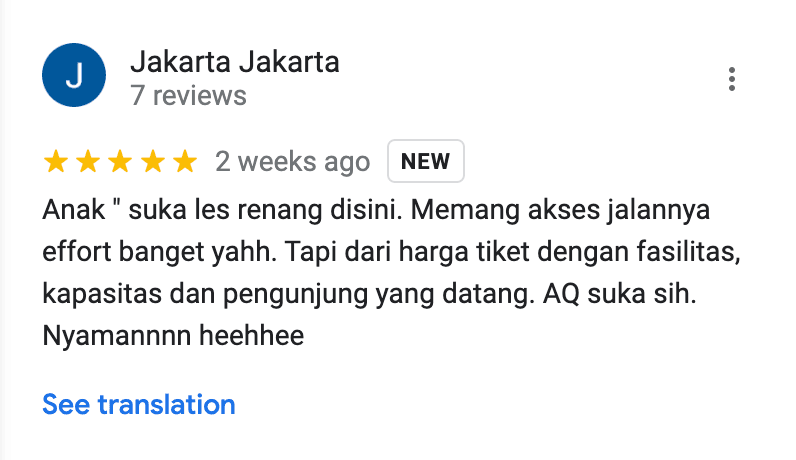 Review Google TASA